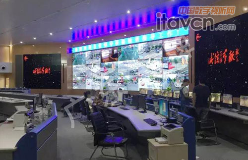 王牌显示拼接系统助力芜湖“天网”工程_大屏拼接-中国数字视听网 有线电视系统工程